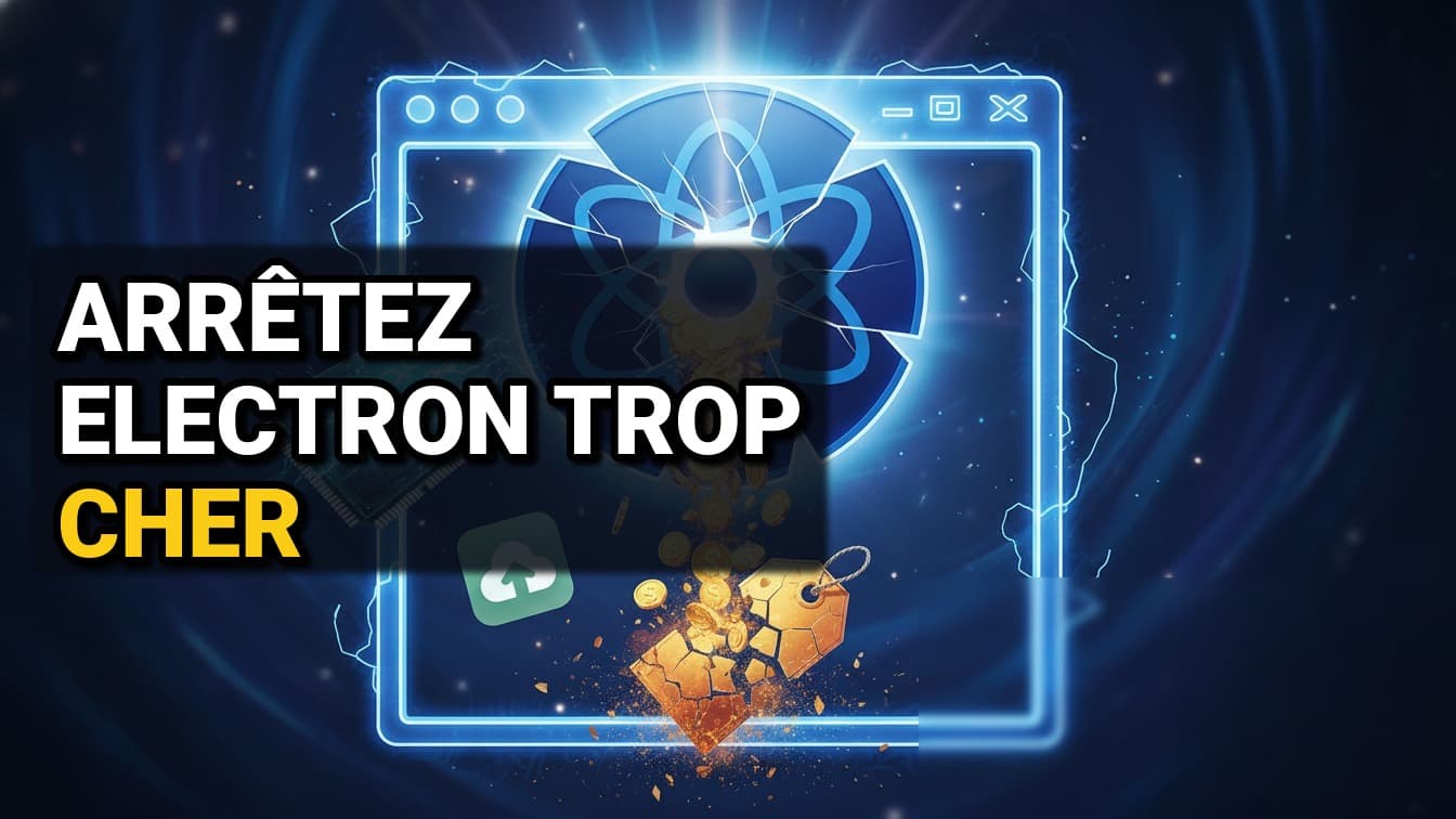 App desktop Electron : 3 raisons pour lesquelles vous payez trop cher (et comment une équipe Vietnam divise la facture)